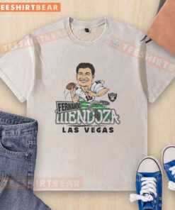 Nice Las Vegas Raiders Fernando Mendoza washed t-shirt featuring a stylish design for fans and collectors.