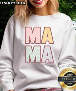 Cozy Nice Mama Pattern Fills Sweatshirt featuring a stylish design perfect for casual wear and everyday comfort.