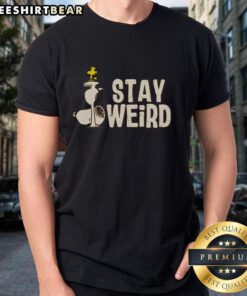 Nice Snoopy Is Weird T-Shirt featuring a quirky Snoopy graphic, perfect for Peanuts fans and casual wear.