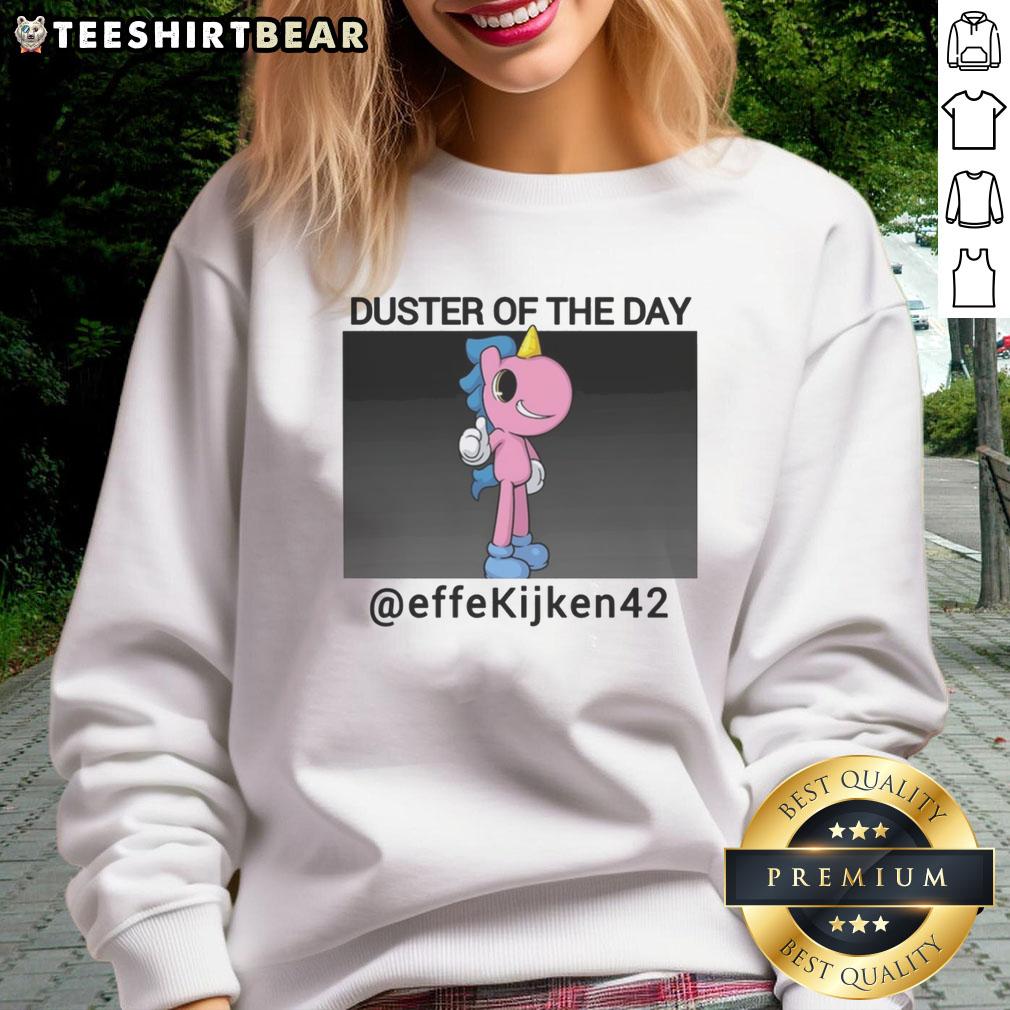 Cozy Nice Unicorn Fart Dust of the Day sweatshirt featuring a colorful unicorn graphic and whimsical text design.