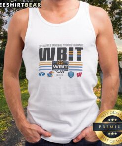 Alt Text: 2026 Women's Basketball Invitation Tournament Champions tank top featuring stylish design and team logo.