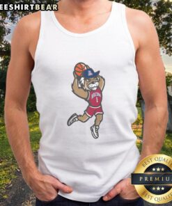 Alt Text: Official Arizona Wildcats Dunking Wilbur Tank Top featuring vibrant team colors and mascot design for fans.