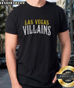 Alt Text: Official Las Vegas Villains T-Shirt featuring a bold design and vibrant colors, perfect for fans of the team.