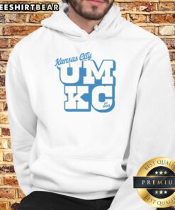Vintage UMKC hoodie established in 1935, featuring classic design and university logo for stylish alumni wear.