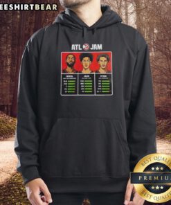 Original Atlanta Hawks Nickeil Jalen and Dyson ATL Jam Hoodie featuring vibrant team colors and stylish design.