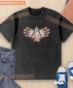 Original Fly Different Baltimore Orioles washed t-shirt featuring vintage design and soft fabric for casual wear.