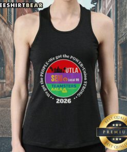 Original Labor Movement tank top featuring SEIU AALA design, promoting union strength and solidarity for 2026.