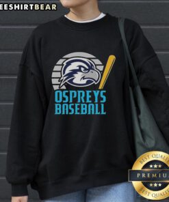 Alt Text: Original Ospreys UNF baseball logo sweatshirt featuring vibrant colors and a comfortable fit for fans.