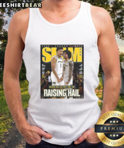 Original Trey McKenney Elliot Cadeau Michigan Wolverines 2026 Men's Basketball Slam 261 Magazine tank top design