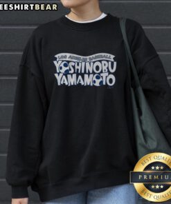 Original Yoshinobu Yamamoto World Sweatshirt featuring a stylish design, perfect for fans and collectors of unique apparel.