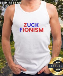 Premium Fck Zuck Fionism Tank Top featuring bold graphic design, perfect for expressing individuality and style.