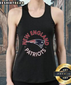 Stylish Premium New England Patriots Circle Tank Top for fans, featuring team colors and logo, perfect for game day.