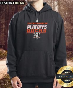 Stylish Anaheim Ducks Stanley Cup Playoffs 2026 hoodie featuring team colors and logo for ultimate fan support.