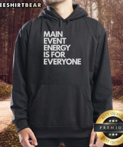 Pretty Brock Manning Main Event is 4 Everyone Hoodie featuring a stylish design perfect for fans and casual wear.