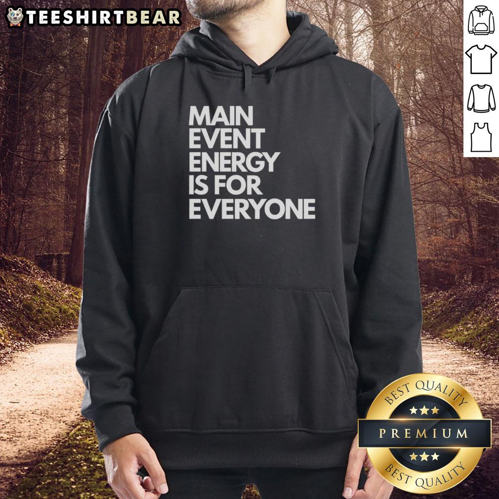 Pretty Brock Manning Main Event is 4 Everyone Hoodie featuring a stylish design perfect for fans and casual wear.