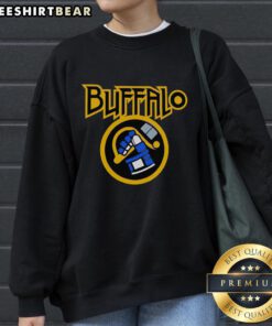 Pretty Buffalo H.E. Double Hockey Sticks sweatshirt in stylish design, perfect for casual wear and hockey fans.