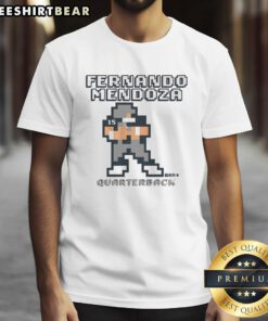 Pretty Fernando Mendoza Vegas Retro Baller T-Shirt featuring vibrant graphics and a stylish vintage design perfect for fans.