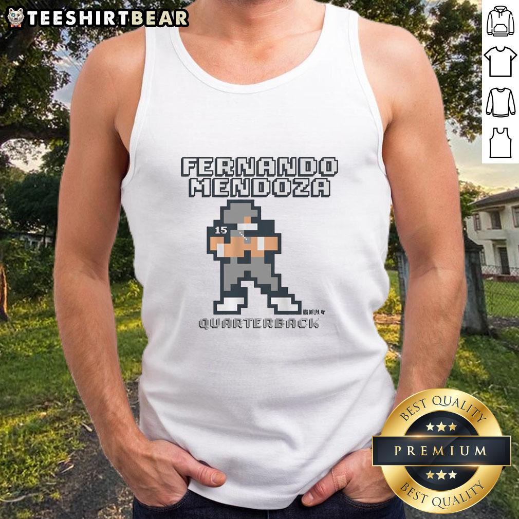 Pretty Fernando Mendoza Vegas Retro Baller Tank Top featuring vibrant colors and stylish design for a trendy look.