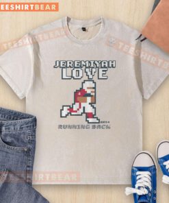 Pretty Jeremiyah Love Retro Baller Washed T-Shirt in vibrant colors, featuring a stylish, vintage-inspired design.