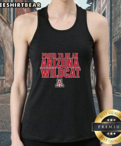 Pretty Proud to Be an Arizona Wildcat tank top featuring vibrant colors and the iconic Wildcat logo for fans.