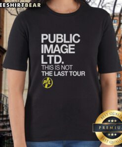 Pretty Public Image Ltd PIL 2026 North America Ladies Tee featuring bold graphic design and stylish fit.