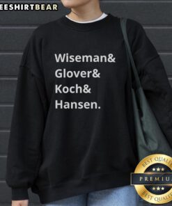 Stylish Pretty Wiseman and Glover & Koch and Hansen sweatshirt featuring a modern design for casual wear.