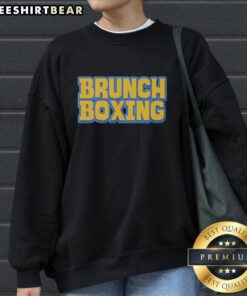 Top Brunch Boxing Sweatshirt in a vibrant design, perfect for casual outings or cozy brunches with friends.