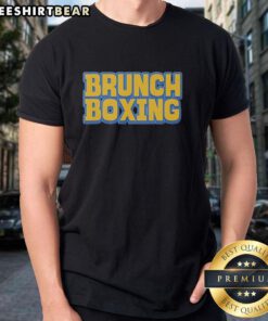 Top Brunch Boxing T-Shirt featuring a fun design perfect for brunch lovers and boxing enthusiasts.