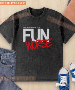 Top Chicago White Sox Fun Worse Washed T-Shirt featuring a vintage design and soft fabric, perfect for fans.