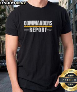 Top Commanders Report Live 2026 Chat Sports Live Mock Draft Special T-Shirt featuring bold graphics and team colors.