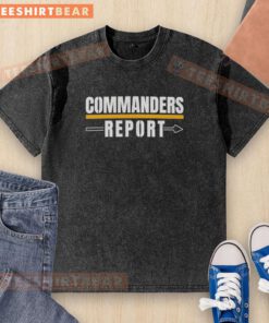 Top Commanders Report Live 2026 Chat Sports Live Mock Draft Special washed t-shirt featuring team logos and vibrant design.