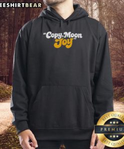 Top Copy Moon Joy Lunar Basic Design Hoodie featuring a unique lunar graphic on a stylish hoodie.
