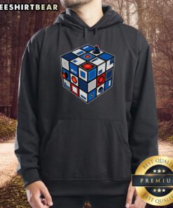 Stylish Top Droid Cube Hoodie featuring a unique design, perfect for casual wear and fans of futuristic fashion.
