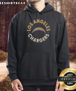 Stylish Los Angeles Chargers Circle Hoodie featuring team logo, perfect for fans supporting their favorite NFL team.
