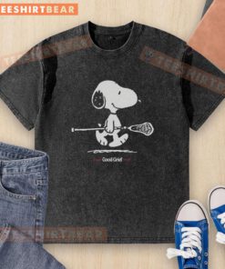 Top Peanuts Good Grief since 1950 washed t-shirt featuring classic cartoon design, perfect for Peanuts fans and casual wear.