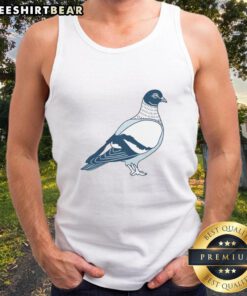 Stylish Top Pigeon Dove Tank Top featuring a vibrant pigeon graphic, perfect for casual summer outfits.
