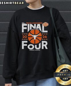 Top Texas Longhorns 2026 Women's Basketball Final Four Bound Classic Sweatshirt in vibrant colors, perfect for fans.