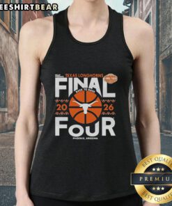 Top Texas Longhorns 2026 Women's Basketball Final Four Bound classic tank top featuring team colors and logo.