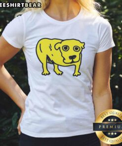Top Tripod Dog Doodle Ladies Tee featuring a cute dog design, perfect for pet lovers and casual wear enthusiasts.