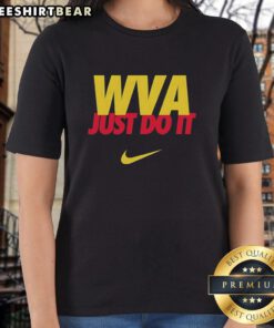 Top Wout Van Aert Just Do It Ladies Tee featuring a stylish design, perfect for cycling fans and casual wear.