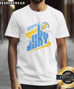 Awesome Chicago Sky '06 T-Shirt featuring vibrant graphics and team colors, perfect for fans of Chicago basketball.