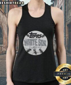 Awesome Chicago White Sox MLB X Topps Baseball tank top featuring vibrant graphics and a stylish design for fans.