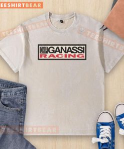 Awesome Chip Ganassi Racing logo on a washed t-shirt, perfect for motorsports fans and racing enthusiasts.