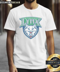 Awesome Minnesota Lynx '99 T-Shirt featuring vibrant graphics and team colors, perfect for fans and collectors.