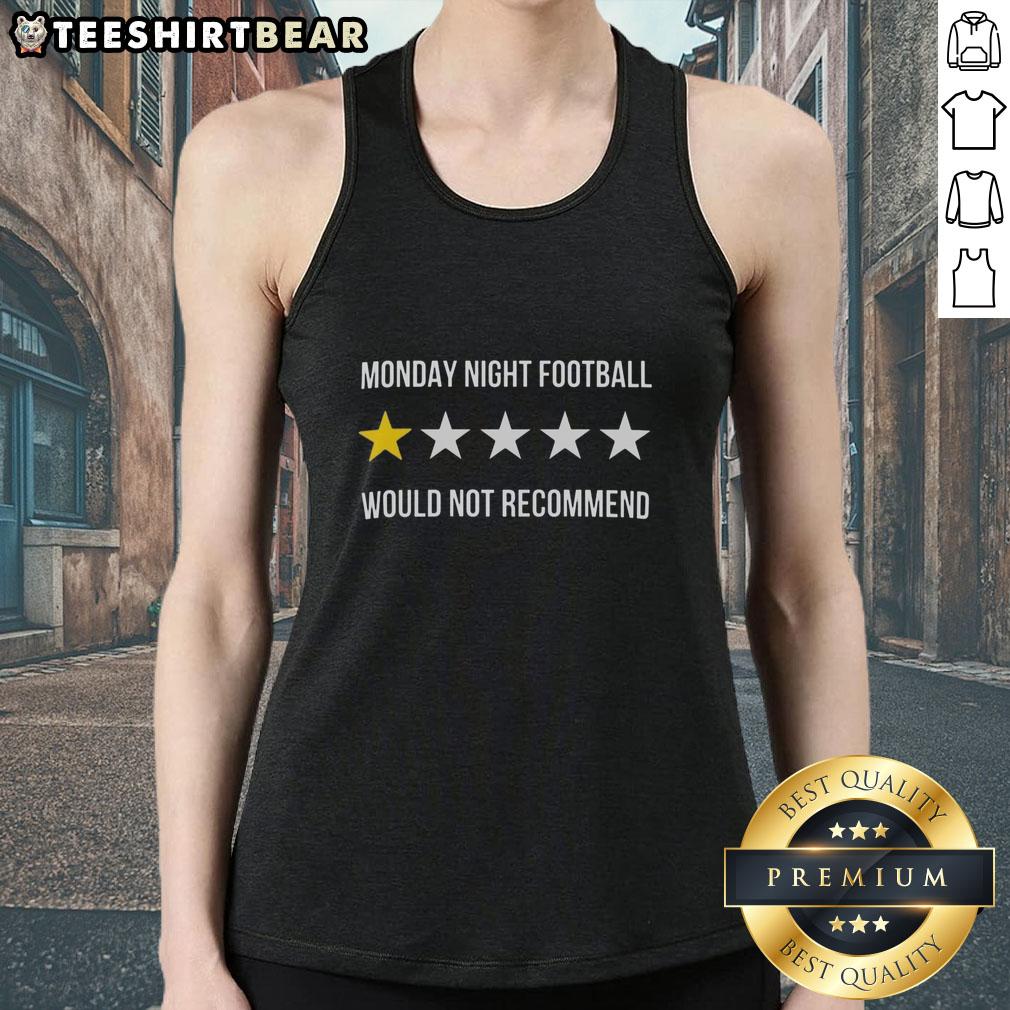 Awesome Monday Night Football tank top featuring a bold design, perfect for game day attire and fan apparel.