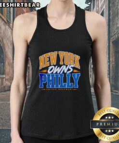 Awesome New York Knicks basketball tank top showcasing Philly rivalry, perfect for fans and game day wear.