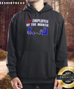 Awesome Non Employee of the Month Hoodie in vibrant colors, perfect for casual outings and showcasing unique style.
