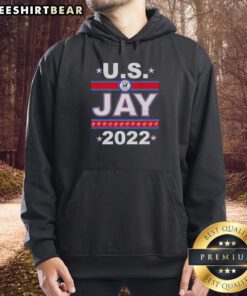 Jay White in 2022 wearing an Awesome Pro Wrestling hoodie, showcasing bold graphics and style for wrestling fans.