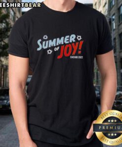 Awesome Summer Of Joy Chicago 2022 T-Shirt featuring vibrant colors and unique design for summer festivities.