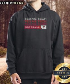 Awesome Texas Tech Red Raiders college softball hype hoodie in vibrant colors, perfect for fans and athletes.